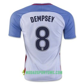 Koszulka Stany Zjednoczone Dempsey Domowe Stroje Piłkarskie 2016/17 Krótki Rękaw