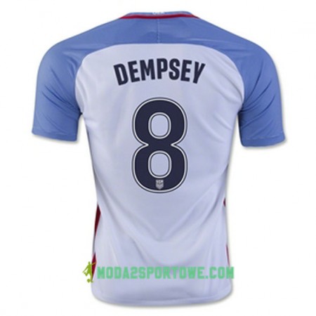 Koszulka Stany Zjednoczone Dempsey Domowe Stroje Piłkarskie 2016/17 Krótki Rękaw