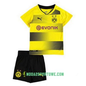Koszulka Borussia Dortmund Dziecięcy Domowe Stroje Piłkarskie 2017/18 Krótki Rękaw