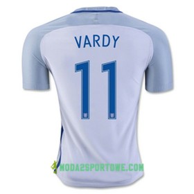 Koszulka Anglia VARDY Domowe Stroje Piłkarskie 2016/17 Krótki Rękaw