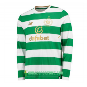 Koszulka Celtic FC Domowe Stroje Piłkarskie 2017/18 Długi Rękaw