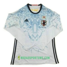 Koszulka Japonia Wyjazdowe Stroje Piłkarskie 2016/17 Długi Rękaw