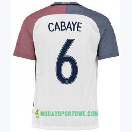 Koszulka Francja CABAYE Wyjazdowe Stroje Piłkarskie Euro 2016