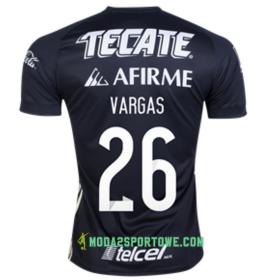 Koszulka Tigres UANL Vargas Trzeci Stroje Piłkarskie 2017/18 Krótki Rękaw