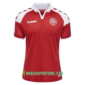 Koszulka Dania Domowe Stroje Piłkarskie 2017/18 Krótki Rękaw