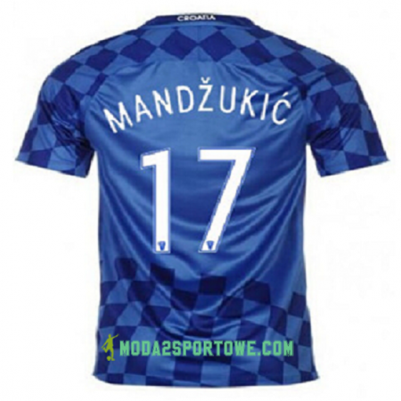 Koszulka Chorwacja MANDZUKIC Wyjazdowe Stroje Piłkarskie Euro 2016
