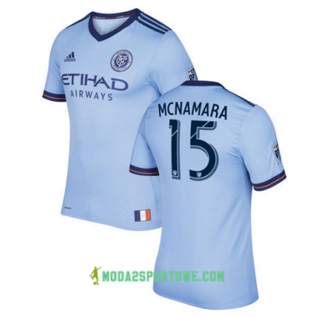 Koszulka New York City FC McNamara 15 Domowe Stroje Piłkarskie 2017/18 Krótki Rękaw