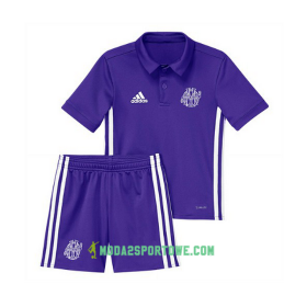 Koszulka Olympique Marsylia Dziecięcy Trzeci Stroje Piłkarskie 2017/18 Krótki Rękaw