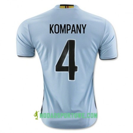 Koszulka Belgia KOMPANY Wyjazdowe Stroje Piłkarskie Euro 2016