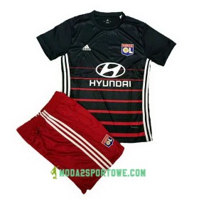 Koszulka Olympique Lyon Dziecięcy Wyjazdowe Stroje Piłkarskie 2017/18 Krótki Rękaw