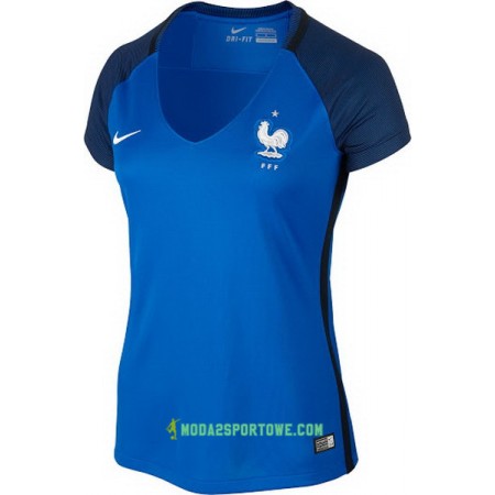 Koszulka Francja Damska Domowe Stroje Piłkarskie 2016
