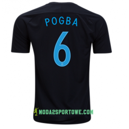 Koszulka Francja POGBA Trzeci Stroje Piłkarskie 2017/18 Krótki Rękaw