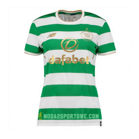 Koszulka Celtic FC Damska Domowe Stroje Piłkarskie 2017/18 Krótki Rękaw