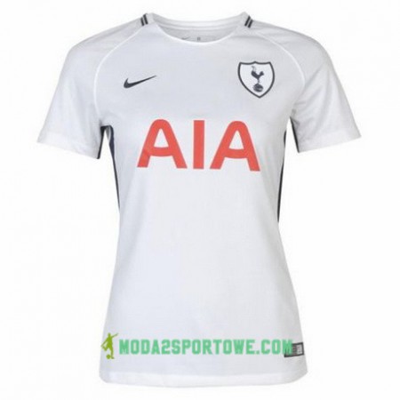 Koszulka Tottenham Hotspur Damska Domowe Stroje Piłkarskie 2017/18 Krótki Rękaw