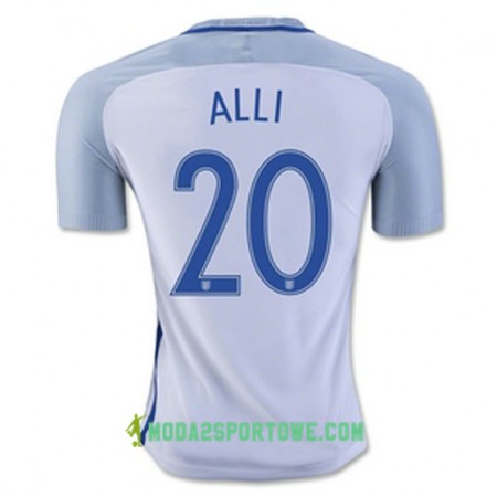 Koszulka Anglia ALLI Domowe Stroje Piłkarskie 2016/17 Krótki Rękaw