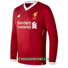Koszulka Liverpool Domowe Stroje Piłkarskie 2017/18 Długi Rękaw