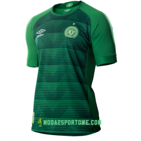 Koszulka Chapecoense Domowe Stroje Piłkarskie 2017/18 Krótki Rękaw