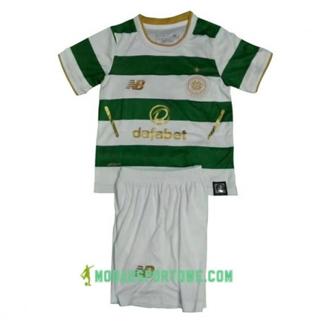 Koszulka Celtic FC Dziecięcy Domowe Stroje Piłkarskie 2017/18 Krótki Rękaw