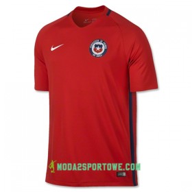 Koszulka Chile Domowe Stroje Piłkarskie 2016/17 Krótki Rękaw
