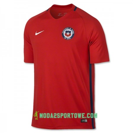 Koszulka Chile Domowe Stroje Piłkarskie 2016/17 Krótki Rękaw