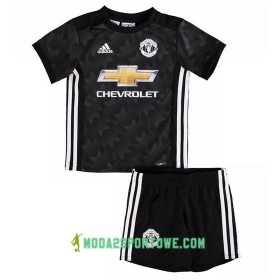 Koszulka Manchester United Dziecięcy Wyjazdowe Stroje Piłkarskie 2017/18 Krótki Rękaw