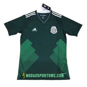 Koszulka Meksyk Domowe Stroje Piłkarskie 2017/18 Krótki Rękaw