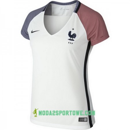 Koszulka Francja Damska Wyjazdowe Stroje Piłkarskie Euro 2016