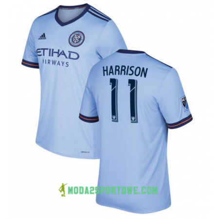 Koszulka New York City FC Harrison 11 Domowe Stroje Piłkarskie 2017/18 Krótki Rękaw