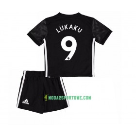 Koszulka Manchester United Romelu Lukaku 9 Dziecięcy Wyjazdowe Stroje Piłkarskie 2017/18 Krótki Rękaw