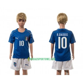 Koszulka Włochy Verratti 10 Dziecięcy Domowe Stroje Piłkarskie 2016 Krótki Rękaw