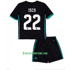 Koszulka Real Madryt Isco 22 Dziecięcy Wyjazdowe Stroje Piłkarskie 2017/18 Krótki Rękaw