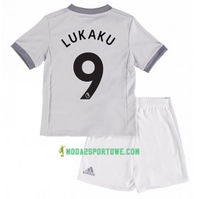 Koszulka Manchester United Romelu Lukaku 9 Dziecięcy Trzeci Stroje Piłkarskie 2017/18 Krótki Rękaw