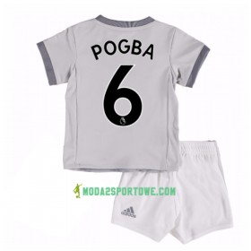 Koszulka Manchester United Paul Pogba 6 Dziecięcy Trzeci Stroje Piłkarskie 2017/18 Krótki Rękaw