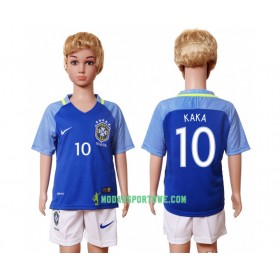 Koszulka Brazylia Kaka 10 Dziecięcy Domowe Stroje Piłkarskie 2016 Krótki Rękaw
